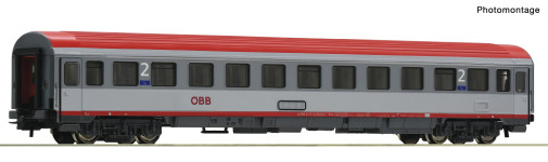 Roco 54164 - H0 Eurofima-Schnellzugwagen 2. Klasse der ÖBB, Ep.VI *
